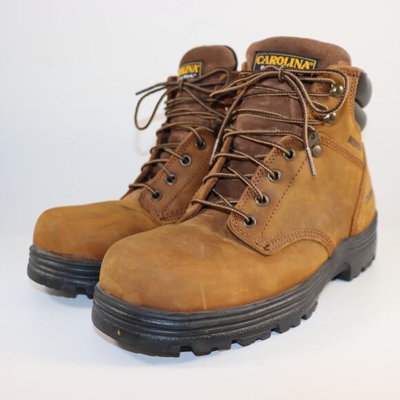 Carolina CA3526 Steel Toe Boots | Size 9 2E Wide | EH Rated Oil & Slip Resistant - Picture 2 of 6